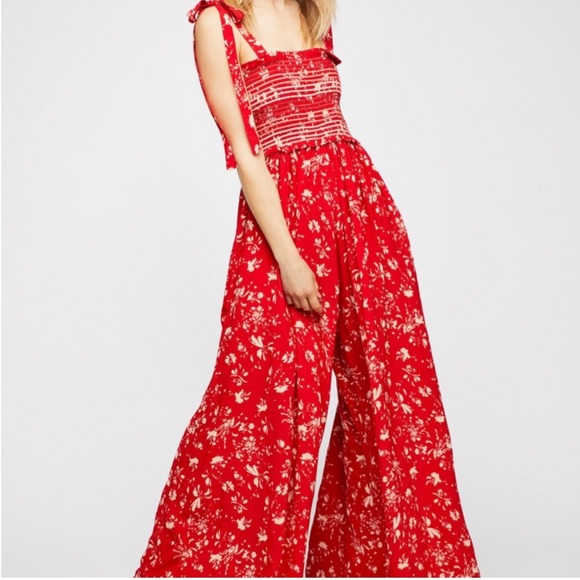 Free People- Color my world Jumpsuit - Picture 5 of 14